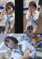 小悪魔青チェKをお仕置き潮吹きイカせ生中だし