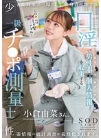 少子化対策の一環として独身者に対する性器情報の統計調査が義務化されます。口淫で男性器の個人情報(長さ・太さ・硬さ・角度)を収集する一級チ〇ポ測量士小倉由菜さん